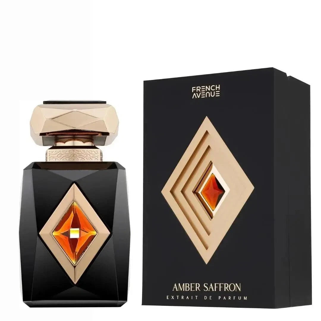 French Avenue By Fragrance World - Amber Saffron - Extrait de Parfum - Perfume For Men, 80ml