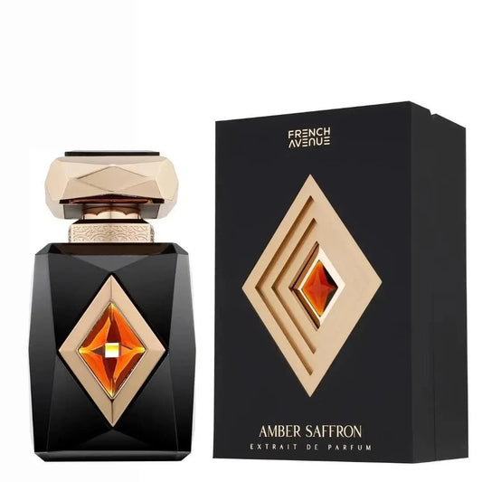 French Avenue By Fragrance World - Amber Saffron - Extrait de Parfum - Perfume For Men, 80ml