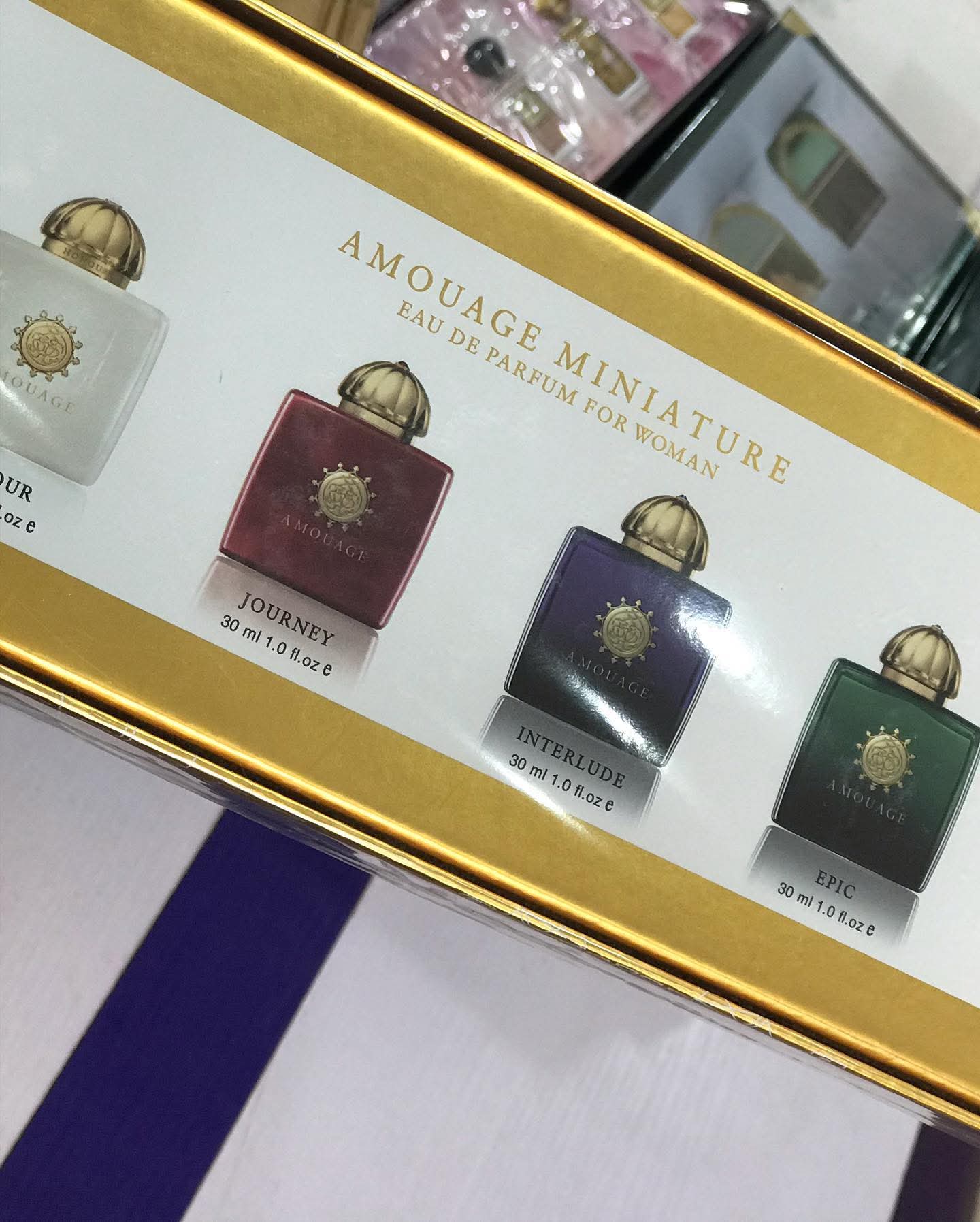 Amouage 4 in 1 Perfume Set – 30ml