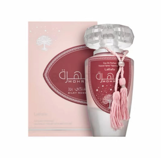 Mohra Silky Rose Lattafa EDP Perfume for women 100ml
