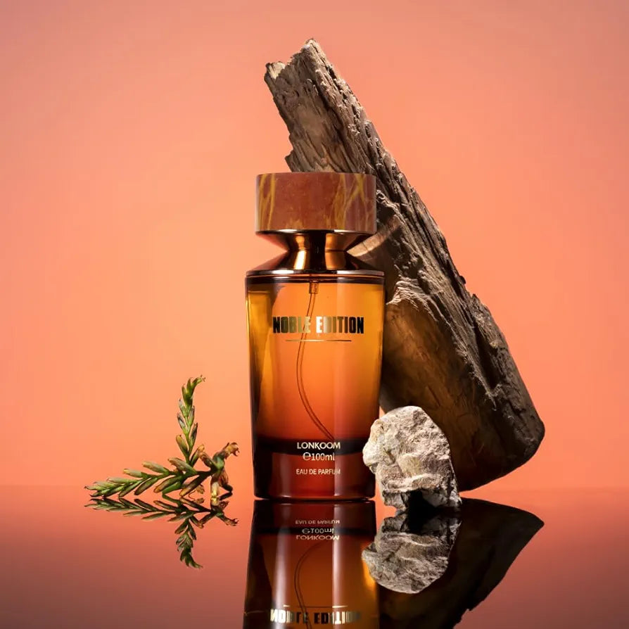LONKOOM Perfume for Women Long Lasting Floral-Woody Note NOBLE Edition Eau de Parfum 100ml