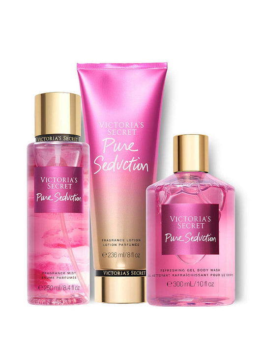 VS VELVET PETALS MIST BODY LOTION BATH WASH SET